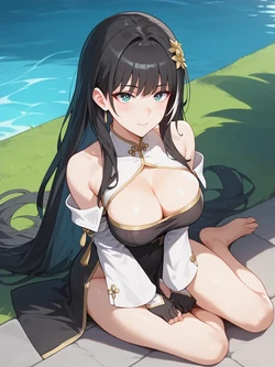 [UnrealBeautyAIMIX] NO.380 Baizhi Wuthering Waves (Patreon) [AI Generated]
