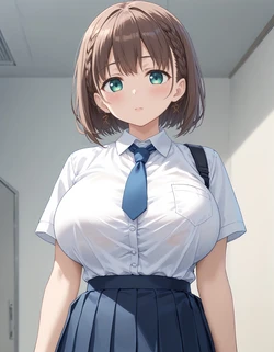 Iku_1919 Tawawa on Monday 月曜日のたわわ [AI Generated]