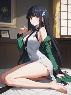 [UnrealBeautyAIMIX] NO.350 Shiba Miyuki Mahouka Koukou no Rettousei (Patreon) [AI Generated]