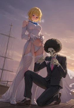 Brook's pany request : One piece [AI Generated]