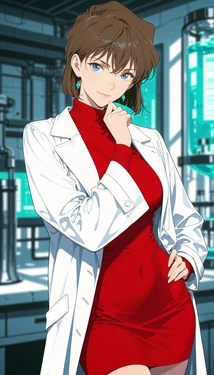 Ninonum-(Detective Conan) Shiho Miyano [AI Generated]