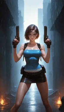 Ninonum-(Resident Evil) Jill Valentine [AI Generated]