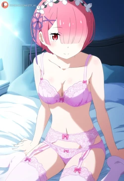 [STF_AI] Ram | Re:Zero (106p) (AI Generated) (Patreon)