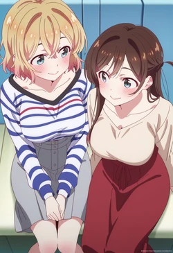 tachibana ai - [Rent a girlfriend] Mami and Chizuru 99 illustrations | [彼女、お借りします] 麻美と千鶴 99枚 (Patreon) [AI Generated]