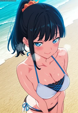 Kawaani - [Request] Rikka Takarada | SSSS.Gridman 123P(EXTRAS) (Patreon) [AI Generated]