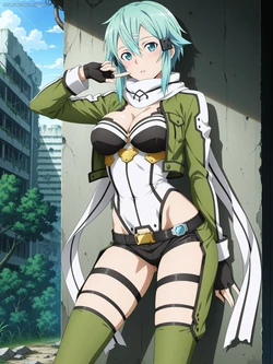artkoikoi - Sinon | Sword Art Online (Patreon) (Set 03) [AI Generated]