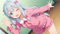 [Noella / 突抜のえら (102206252)] 20250813 Izumi Sagiri | Eromanga Sensei (360p) (AI Generated)