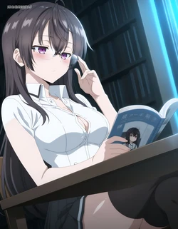 18animegirls - (T2/T3/97p)Yuki Suou (周防 有希) + Masachika Kuze (久世 政近) / study room (Patreon) [AI Generated]