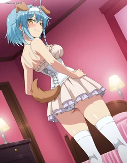 18animegirls - (T2/T3/174p) Yuki Nonaka (野中 柚希) + Basara Toujou (東城 刃更)/ dog Lingerie (Patreon) [AI Generated]