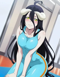 18animegirls - (T2/T3/180p) Albedo (アルベド) / yoga (Patreon) [AI Generated]