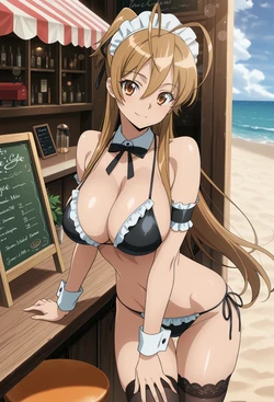 Meowu laha 💘 - 宮本麗 | Rei Miyamoto - Seaside Cute Café 🍹🏖️ (Patreon) [AI Generated]