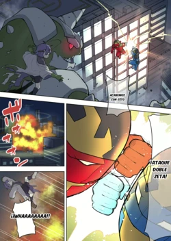 [Zakuro Saihouten (Ahoge Kinoko, Kikkomuhito)] Saikyou Hero TS Mama Ochi ~Bosei ni wa Katenakkata yo~ [Spanish] [TF Scans]