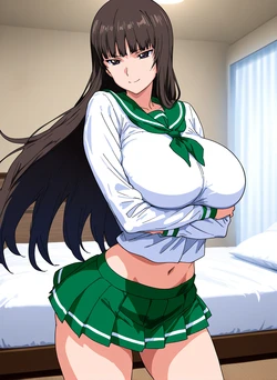 西住しほ (Shiho Nishizumi) 196p (Bishop)  [AI Generated]