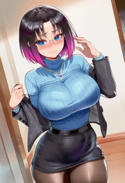 [BonsAI] Elma x Kobayashi (Maiddragon) / Futa [102p] (Miss Kobayashi's Dragon Maid) [AI Generated]