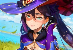 [AI-Generated] (MOKIIIMOKIII) Mona Megistus (119p)