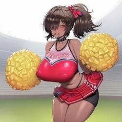 [1-A Dot] Cheerleader Naga [AI Generated]