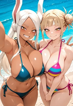 Mirko和Toga HD [AI Generated]