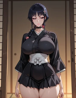 🌸~Lewd Waifu Laifu~🌸 [T5 Comm] Nemu🖤 [AI Generated]