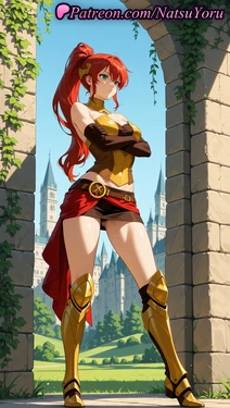 [NatsuYoru] Pyrrha Nikos (RWBY) [AI Generated]