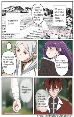 [Midnight] Yamiochi no Frieren 02 | Frieren-Fallen 02 (Sousou no Frieren) [English]