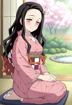 Mackensky - (Request) Seggs // Kamado Nezuko [40 + 1 Extra images] (Patreon) [AI Generated]
