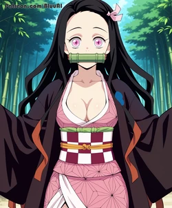 Bluu AI - [Extra] Nezuko Kamado | Demon Slayer (Patreon) [AI Generated]
