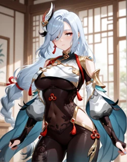 [Sunny] Shenhe 270 pics (Patreon) [AI Generated]