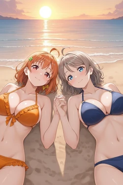 Chika & You - Various outfits [AI-Generated]