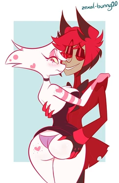 Gallery of Angel Dust (Hazbin Hotel)