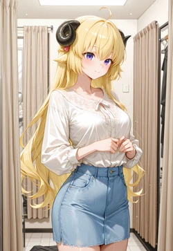 [DiscountDegen] Tsunomaki Watame [Hololive] Upscaled2x [AI Generated]