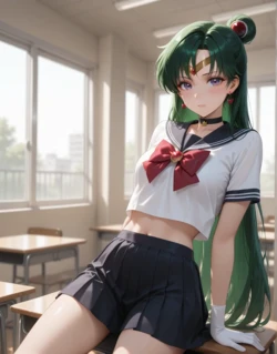 [Sunny] Sailor Pluto 310 pics (Patreon) [AI Generated]