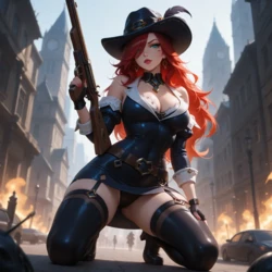 [Sunny] Crime City Miss fortune 221 pics (Patreon) [AI Generated]