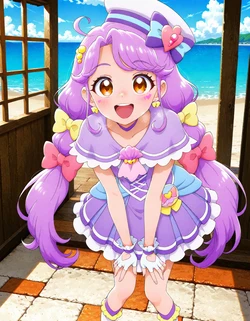 [Ai Generated] [Dainosuke] Cure Coral 2 (Tropical-Rouge! PreCure) {42p}