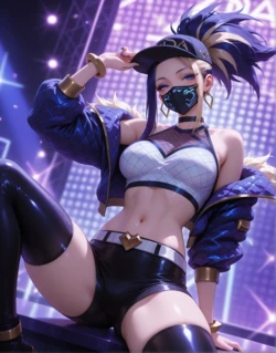 [Sunny] KDA All out akali 222 pics (Patreon) [AI Generated]