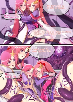 [Syuugetu Saccharin] Rakusu kyuuketsuki-ka to Mia inma-ka (Gundam Seed Destiny)