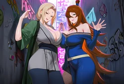 aHero - 910 [Naruto] tsunade Mei FFM 325p (Patreon) [AI Generated]
