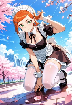 (HenryBoya) Blossoms & Bows, Maid's Vows - Gwen's Complete, Masterpiece Offer [AI Generated]