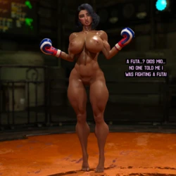 (Futa vs girl boxing) Katia Marquez vs Maggie Perry Chapter 1 (ongoing)