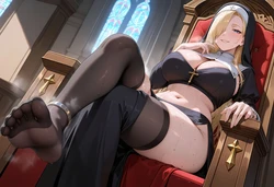 LewdCreationAI - Ino Yamanaka (NARUTO) Nun Outfit (Patreon) (AI Generated)