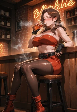 LewdCreationAI - Blaze Fielding (Streets Of Rage) Bar (Patreon) (AI Generated)