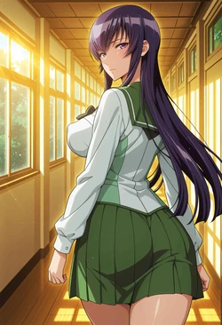 [Dark Arts AI] Saeko Busujima | Highschool of the Dead (Patreon) [AI Generated]
