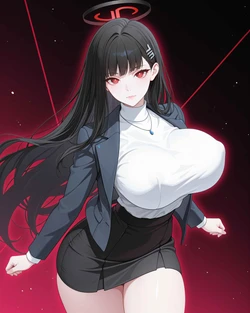 [Dark Arts AI] Rio Tsukatsuki | Blue Archive (Patreon) [AI Generated]