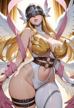 [Dark Arts AI] Angewomon | Digimon (Patreon) [AI Generated]