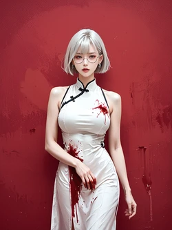 [patreon]white dress [AI Generated]