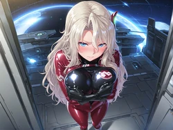 [EroartAI] Eliza Pearlman Alien assault [AI Generated]