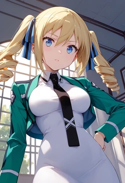 AIde(エイド) Lina is a strategic magician, but she's useless, so she gets bound by magic. [AI Generated]