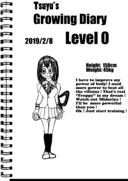 [E19700] Asui Tsuyu's growing diaries