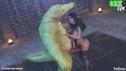 [Taidoro] [3D] Mr Croc's Happy End