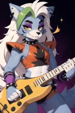 DaidoujiPV 2024-02-12 FNAF - Roxanne Wolf [AI Generated]