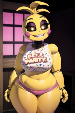 DaidoujiPV 2024-02-24 FNAF - Toy Chica [AI Generated]